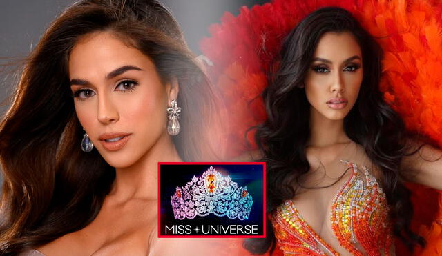 Diana Silva y Rebeca Escribens son las latinas favoritas a ganar el Miss Universe 2023. Foto: composición LR/ Instagram