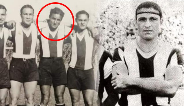 'Lolo' Fernández vistió la camiseta de Alianza Lima (AL) en 1935. Foto: composición LR/Líbero