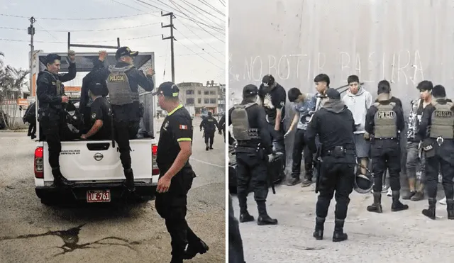 Se detuvieron a 15 personas por portar una bomba casera. Foto: La República