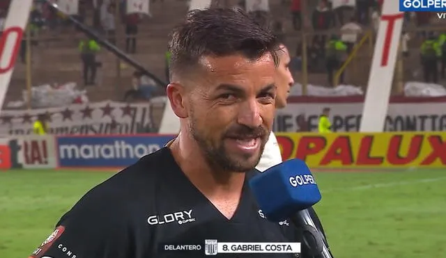 Gabriel Costa anotó el empate de Alianza Lima sobre el final del clásico en el Monumental. Foto: captura GolPerú