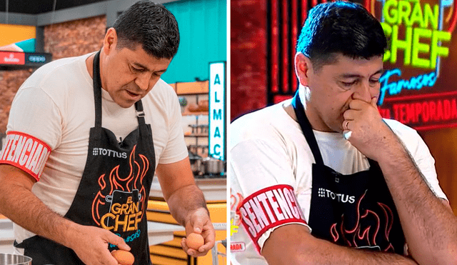 'Checho' Ibarra pasa a la ronda de batallas culinarias para competir por un lugar en la competencia de 'El gran chef: famosos'. Foto: composición LR / Latina TV