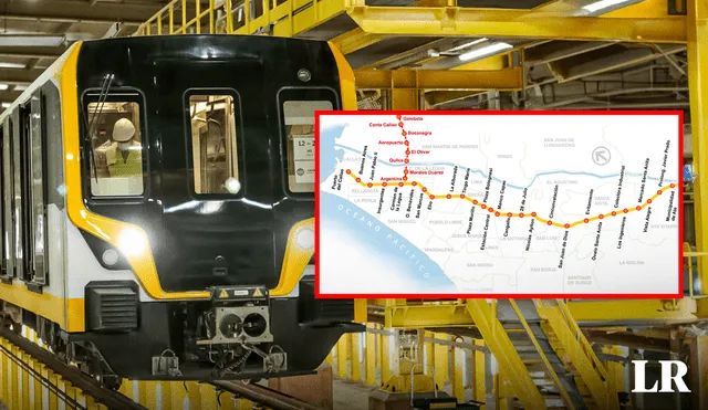 La Línea 2 del Metro de Lima tendrá un total de 27 estaciones en diferentes distritos de Lima y el Callao. Foto: composición LR/Alvaro Lozano