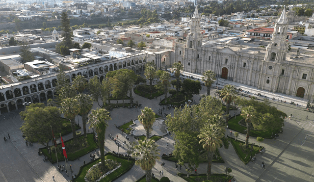Plaza de Armas de Arequipa. Foto: Rodrigo Talavera/La República
