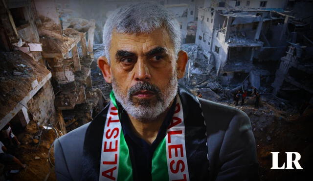 Yahya Sinwar, líder de Hamás, es acusado de ser el planificador de la masacre del 7 de octubre en Israel. Foto: composición LR/referencial