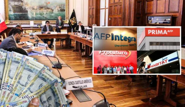 Solo cuatro congresistas han sustentado sus proyectos de ley para solicitar un séptimo retiro de AFP. Foto: composición de Jazmin Ceras/LR/Congreso