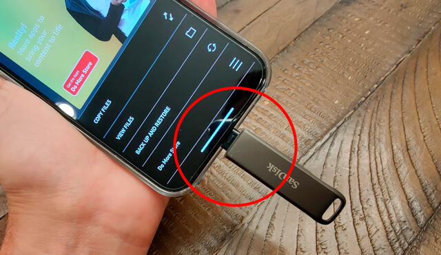 Android  La guía para pasar los archivos de un USB a un teléfono
