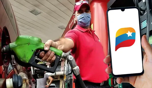 Los litros de gasolina subsidiada llegan como créditos por Patria. Foto: composición LR/VTV/Patria/Freepik