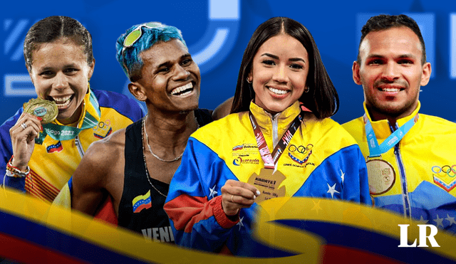 Venezuela logró medallas en 44 disciplinas. Foto: composición LR/Jazmín Ceras/The San Diego-Tribune/Santiago 2023/El Carabobeño/Yorgelis Salazar/Instagram
