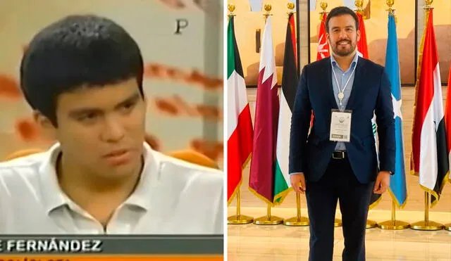 A sus cortos 18 años, el peruano dominaba 12 idiomas, pero su meta era ganar un Récord Guinness. Foto: composición LR/América TV/Jorge Fernández/LinkedIn