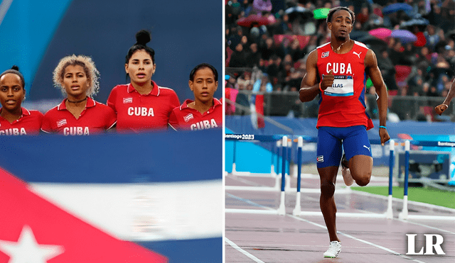 La huida de las jugadoras ocurrió al finalizar el partido por el quinto lugar entre Cuba y Uruguay. Foto: composición LR/EFE. Video: AlexDiestro80