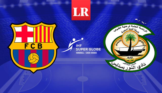 El partido de Barcelona vs. Al-Noor se disputará en el Dammam Sports Hall. Foto: composición LR