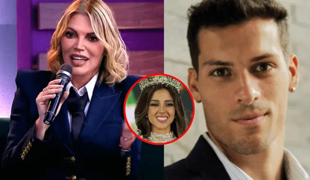 Jessica Newton hizo propuesta a Patricio Parodi para que participe en certamen de belleza. Foto: composición LR/América TV/Instagram/Patricio Parodi/Difusión