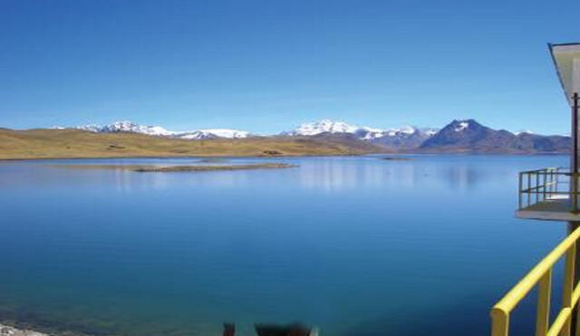 La presa Sibinacocha se ubica en el distrito de Pitumarca. Foto. Egemsa