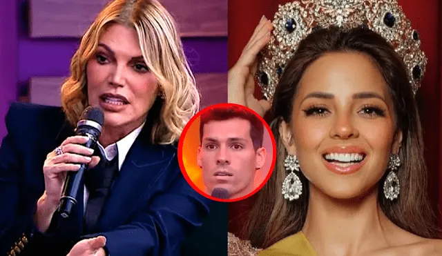 Luciana Fuster fue la única miss que contó sobre su romance con Patricio Parodi durante el certamen internacional de belleza. Foto: composición LR/América TV/Instagram/Luciana Fuster