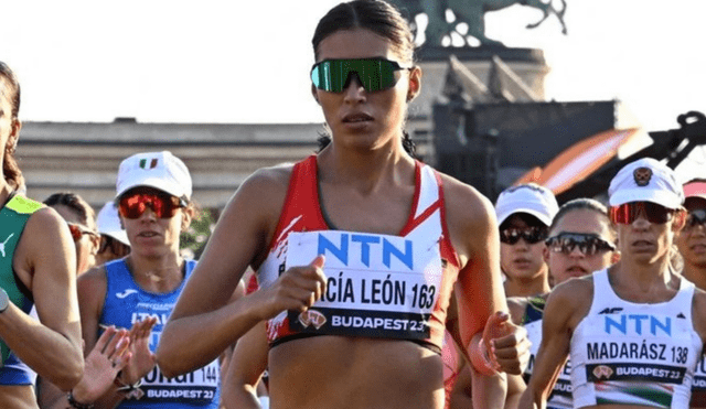 Kimberly García ya se encuentra clasificada para los Juegos Olímpicos París 2024. Foto: Twitter/World Athletics