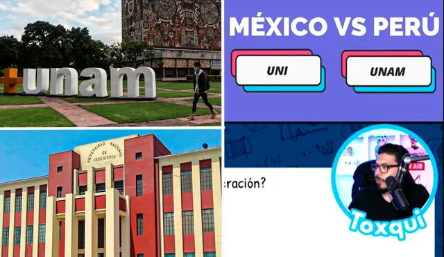 La UNAM y la UNI son 2 universidades con bastante prestigio en México y Perú, respectivamente. Foto: composición LR/Excelsior