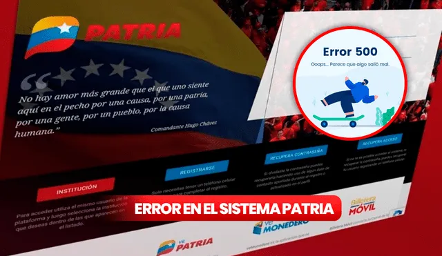 El Sistema Patria funciona en Venezuela desde el 2017. Foto: composición LR/Sistema Patria/LucusHost
