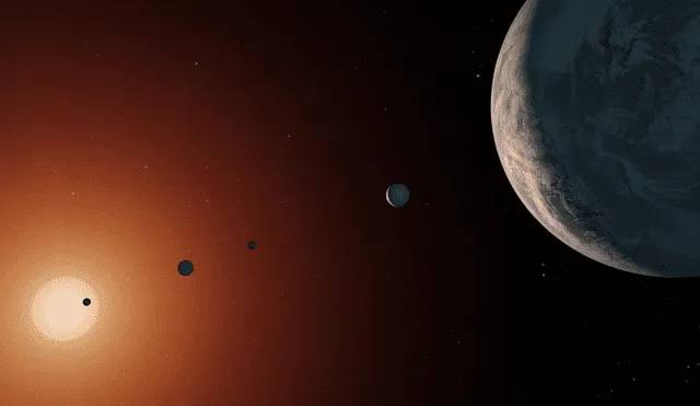El nuevo sistema estelar se llama Kepler-385. Foto: referencial / NASA