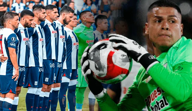 Ángelo Campos fue cuestionado por mostrar la bandera de Alianza Lima en el Monumental. Foto: composición LR/Alianza Lima/Luis Jiménez