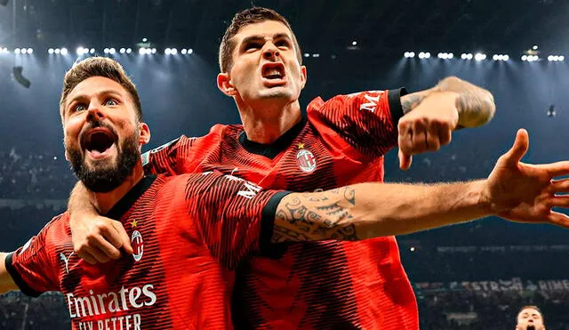 Milan superó 2-1 a PSG en Italia y se mete en la pelea por avanzar en la Champions League. Foto: AC Milan