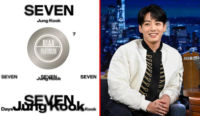 Jungkook estrenó 'Seven' el 13 de julio de 2023. Foto: composición LR/HYBE LABELS/Instagram