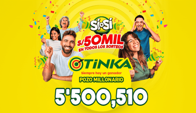 La Tinka. Revisa el sorteo de este miércoles 8 de noviembre. Foto: Intralot