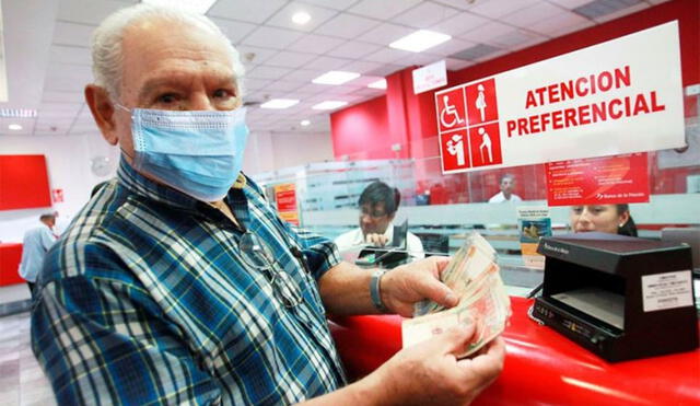 Del 8 al 13 de noviembre, los jubilados de la ONP podrán cobrar su pensión regular en las agencias del Banco de la Nación. Foto: Andina