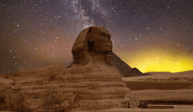Se cree que la Gran Esfinge fue creada alrededor del año 2500 a. C. Foto: Pexels