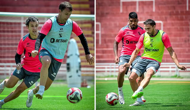 Uno de los jugadores ya empezó con el proceso. Foto: Composición LR / X Melgar