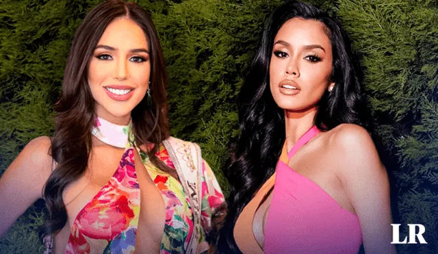 Diana Silva y Camila Escribens son compañeras de habitación en el Miss Universo 2023. Foto: composición LR/Instagram