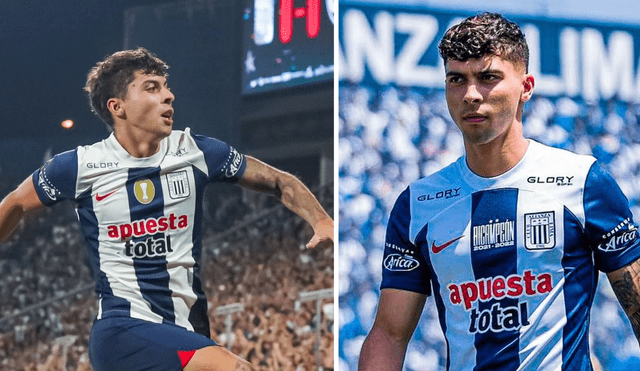 Franco Zanelatto, antes de jugar por Alianza Lima, vestía la camiseta de Universidad San Martín. Foto: composición LR/La República