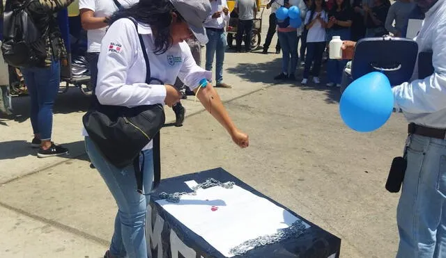 Maestros universitarios se desangraron en calles. Foto: cortesía