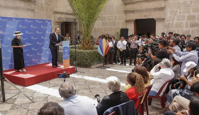 Ayer se dio inicio al evento del pensamiento que por noveno año se realiza en Arequipa. Foto: Rodrigo Talavera LR