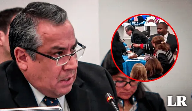 Embajador se altera durante sesión de la CIDH que evalúa el avance de la investigación por la muerte de peruanos en protestas. Foto: composición LR/CIDH