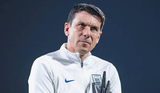 Mauricio Larriera llegó al banquillo de Alianza Lima en agosto del 2023. Foto: Alianza Lima