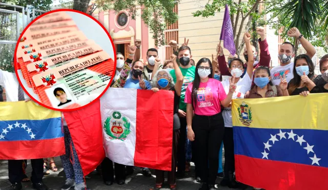 Foto: composición LR/MPPRE/Venezolanos en Perú