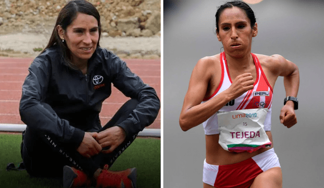 Gladys Tejeda se prepara para competir en los Juegos Olímpicos 2024. Foto: composición LR/Huanca York Times/La República