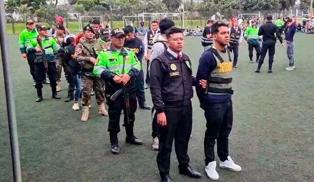 La PNP capturó a 2 presuntos integrantes de una banda criminal. Foto: La República.