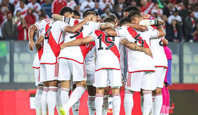 La selección peruana se ubica en la penúltima casilla de las Eliminatorias 2026. Foto: FPF