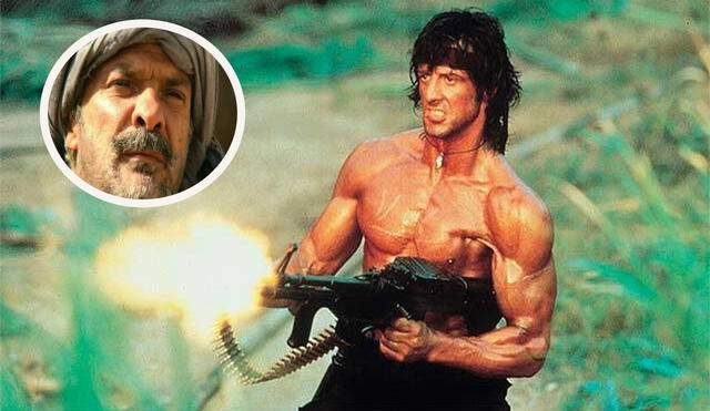 'Rambo': El actor Spiros Focas ayudó en una importante misión al personaje interpretado por Sylvester Stallone. Foto: Composición LR/Healts/TN