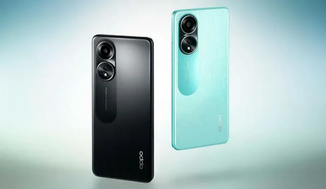 Así luce la parte trasera de los equipos. Foto: Oppo Así luce la parte trasera de los equipos. Foto: Oppo