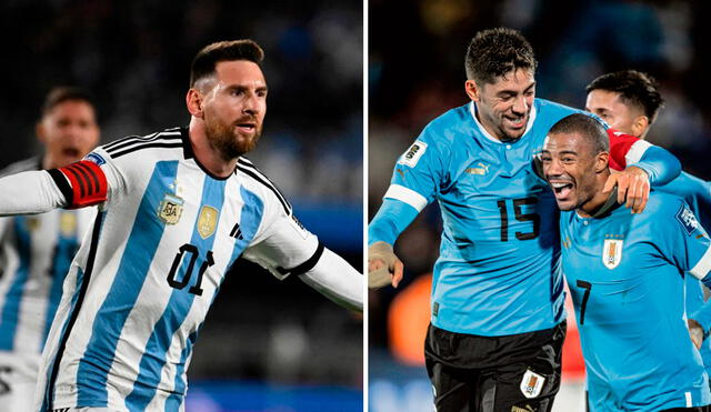 Lionel Messi será titular ante la selección de Uruguay en La Bombonera. Foto: EFE/AUF TV