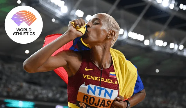 Yulimar Rojas es una de las 5 nominadas a este reconocimiento. Foto: composición LR/ Crónica Uno/ World Athletics