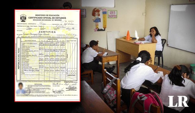 Las clases escolares de este 2023 terminan el próximo viernes 22 de diciembre. Foto: composición de Fabrizio Oviedo / La República / Andina / Minedu