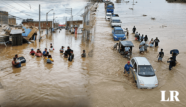 Regiones del norte en peligro por inundaciones. Foto: composición LR/Fabrizio Oviedo