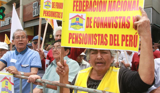 Alrededor de 1,2 millones de fonavistas se beneficiarán con la devolución. Foto: Andina