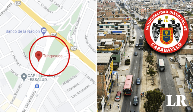 Tungasuca junto a Santa Isabel fueron las primeras urbanizaciones en Carabayllo. Foto: composición LR/captura de Google Maps/Facebook/Perú Vías