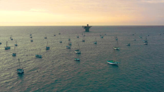 Lote-69. Petroperú generará un importante flujo de caja gracias a la explotación de las plataformas marinas en Talara. Foto: Perupetro
