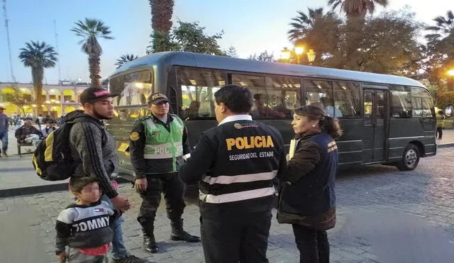 El fi n de semana ya se realizaron los primeros operativos para verifi car situación de extranjeros en Arequipa. Foto: La República