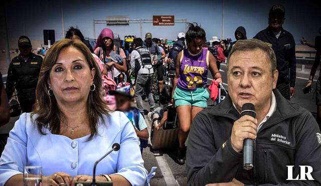 Las autoridades ecuatorianas y colombianas buscan evitar que los migrantes expulsados se queden en sus países. Foto: composición LR/EFE/AF
